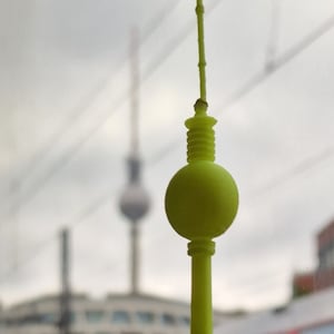 Berliner Fernsehturm 3D-gedruckt – ikonisches Symbol der Stadt | Fernsehturm Berlin Nachhaltige und einzigartige Nachbildung