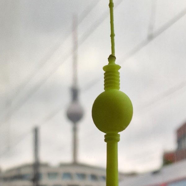 Berlin Television Tower 3D Printed - Iconic Symbol of the City | Fernsehturm Berlin Sustainable and Unique Replica