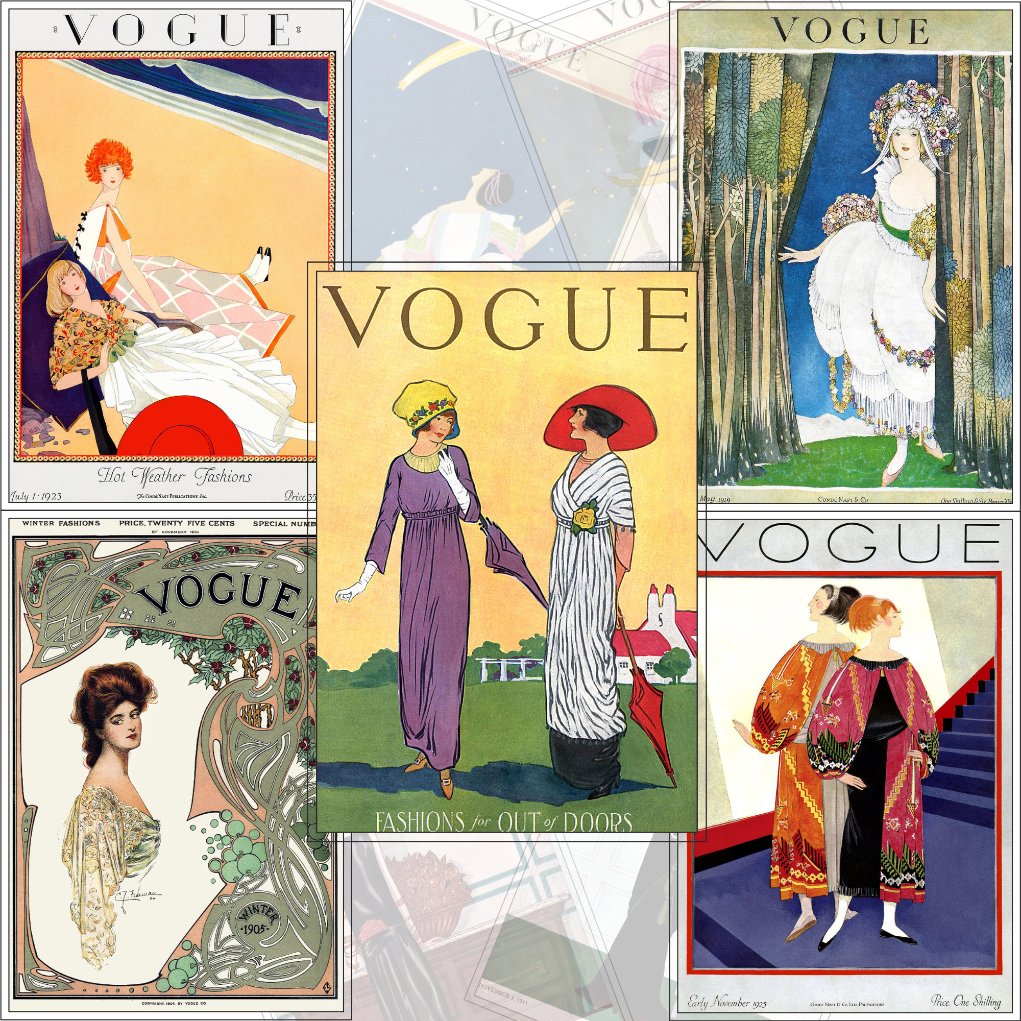 Vogue Poster, Retro Vogue Print, Vintage Vogue Poster, Luxury Fashion ...