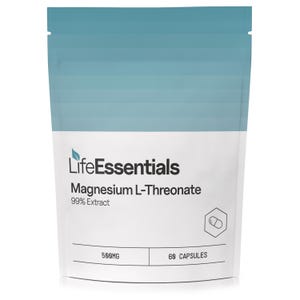 ライフエッセンシャルズ - マグネシウム L トレオン酸 - 500 mg x 60 カプセル