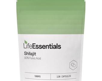 Cápsulas de Shilajit - 500 mg x 120