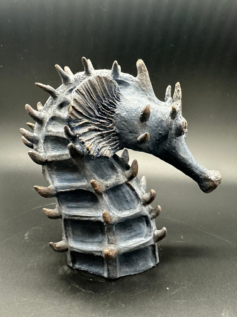 Dragon des mers, sculpture en céramique image 5