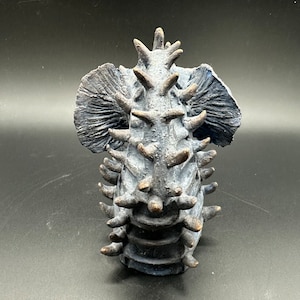 Dragon des mers, sculpture en céramique image 4