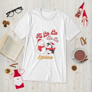 Fa la la Camiseta manga corta Lesbiana