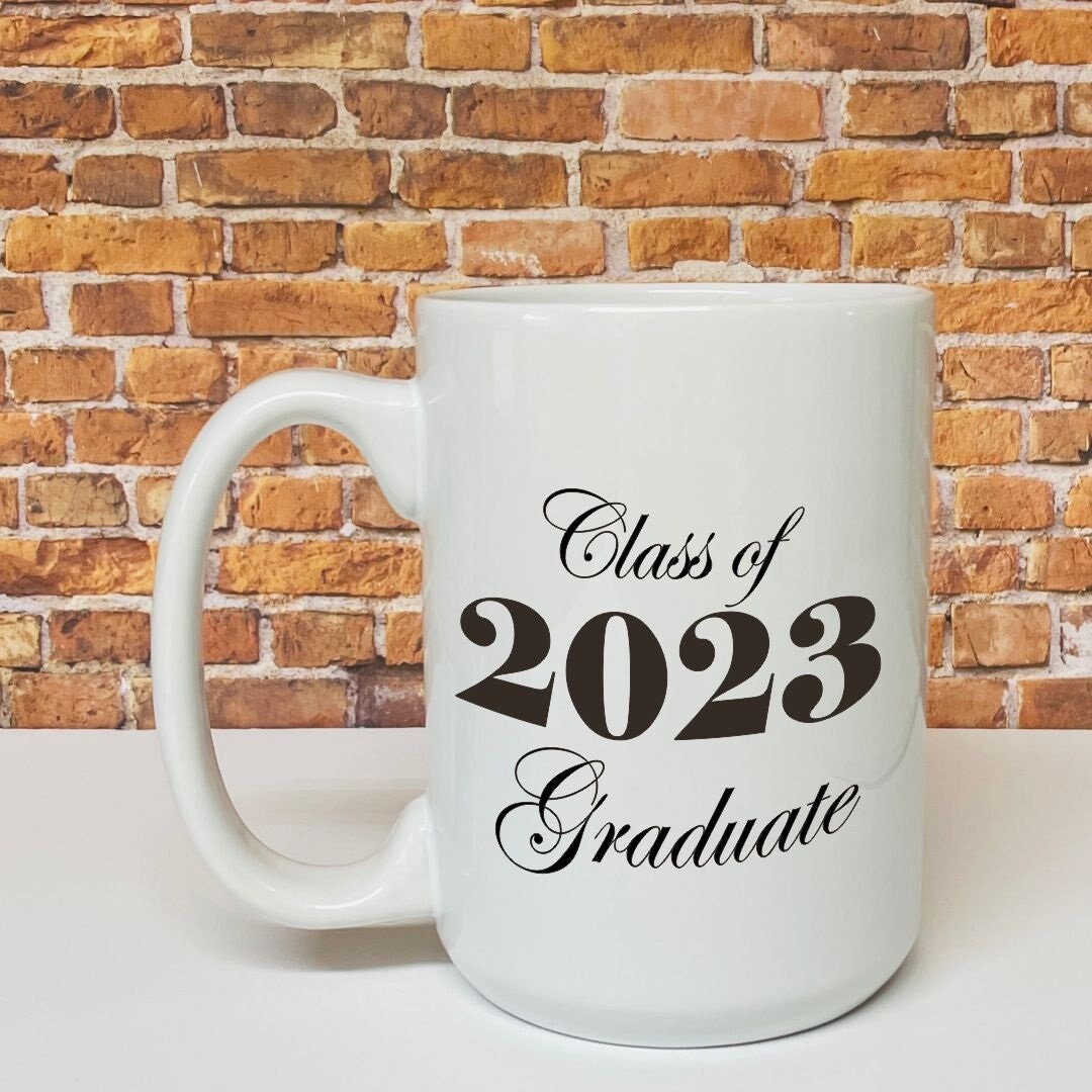 Class of 2023 Graduation Mug Large Handle Ceramic Coffee Mug Etsy