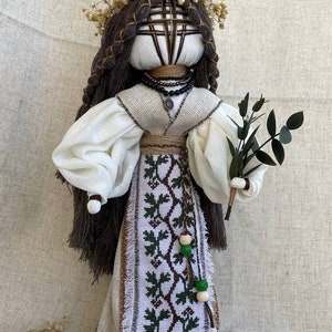 Ukraine handmade doll, motanka traditional doll, talisman, amulet for home, unique home decor, gift for Ukrainisns
