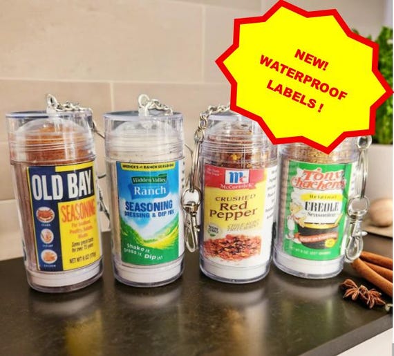 Mini-Gewürz-Schlüsselanhänger, tragbare Gewürzgläser, Reisegeschenk