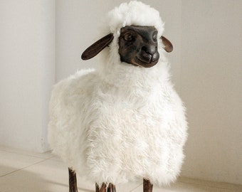 Sheep Stool by Hans Peter Krafft 1980s Vintage Meier.germany - Etsy