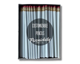 Personalisierte Bleistifte | Personalisierte Bleistifte | Hochzeit Gastgeschenke Gastgeschenke | Business Branding | Buntstifte | Holographische Folie