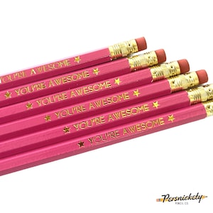 Motivational Pencil Set, Stationery, Desk Accessories