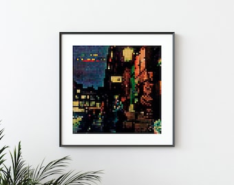 Art Print: David Bowie - The Rise and Fall of Ziggy Stardust and the Spiders from Mars