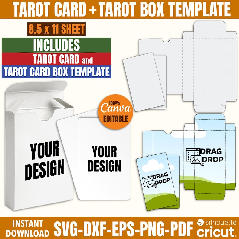 Tarot Card Box Example Tarot Card Box - Etsy