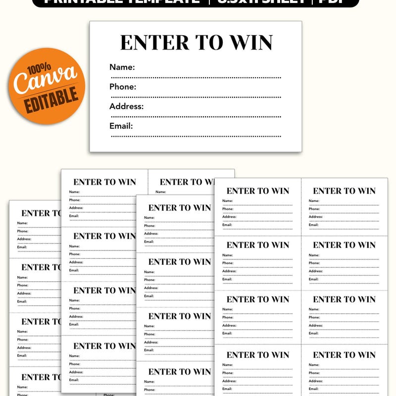 Raffle Drawing Tickets - Etsy