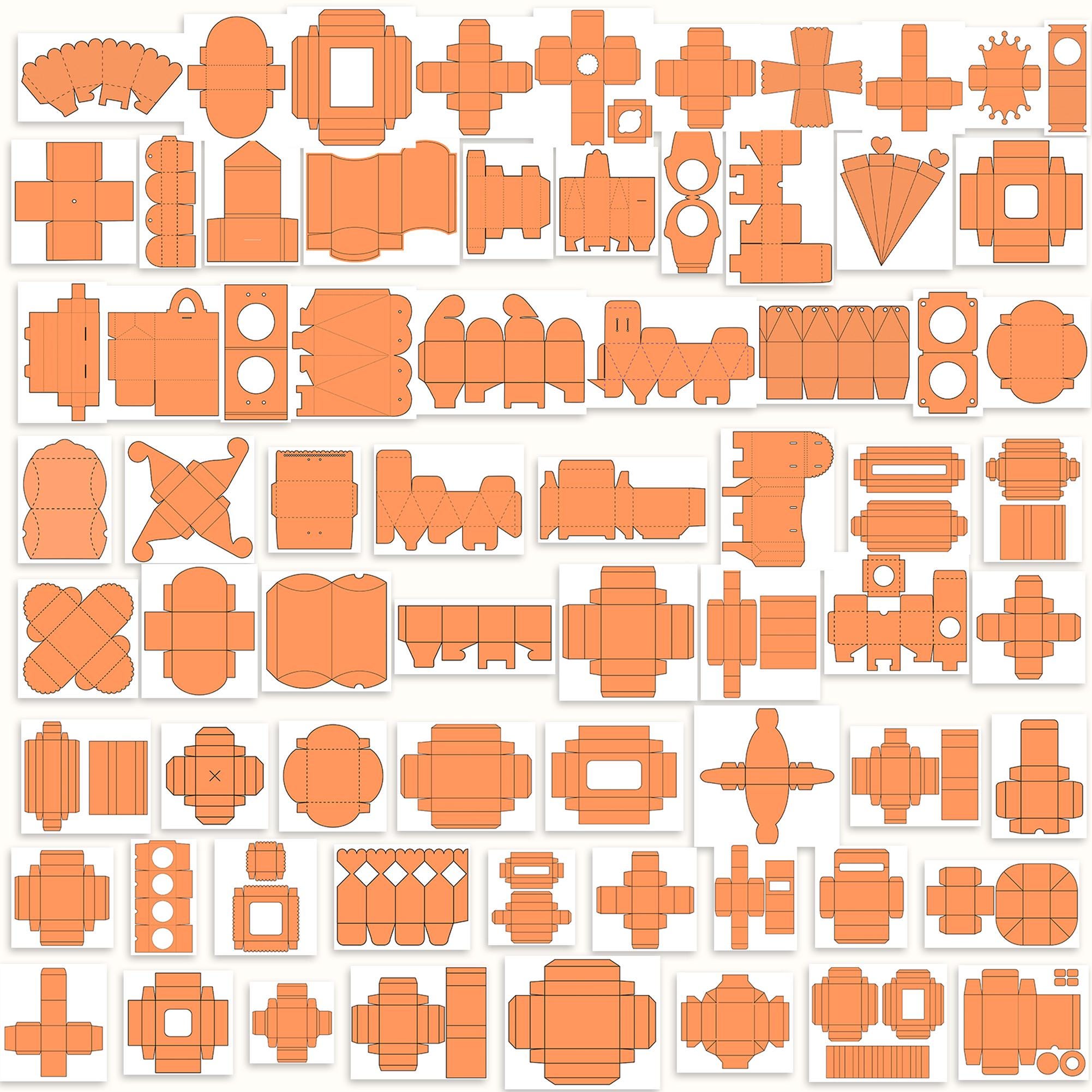220 Box Templates SVG Bundle: Cricut Box Cut File, Gift, Favor & Treat ...