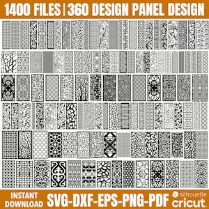 幾何学的なレーザーカットパネルSVG、木製パネルウォールアート、パネルコレクション、レーザーカットファイル、Lightburnレーザーカットパネルファイル、CNCパネル