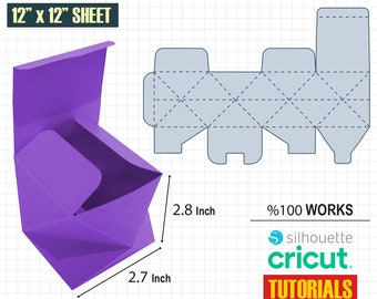 Box Svg, Geometric Box Svg, Gift Box Svg, Birthday Party Box Svg, Box Template Svg, Gift Box Template Svg, Cricut box template