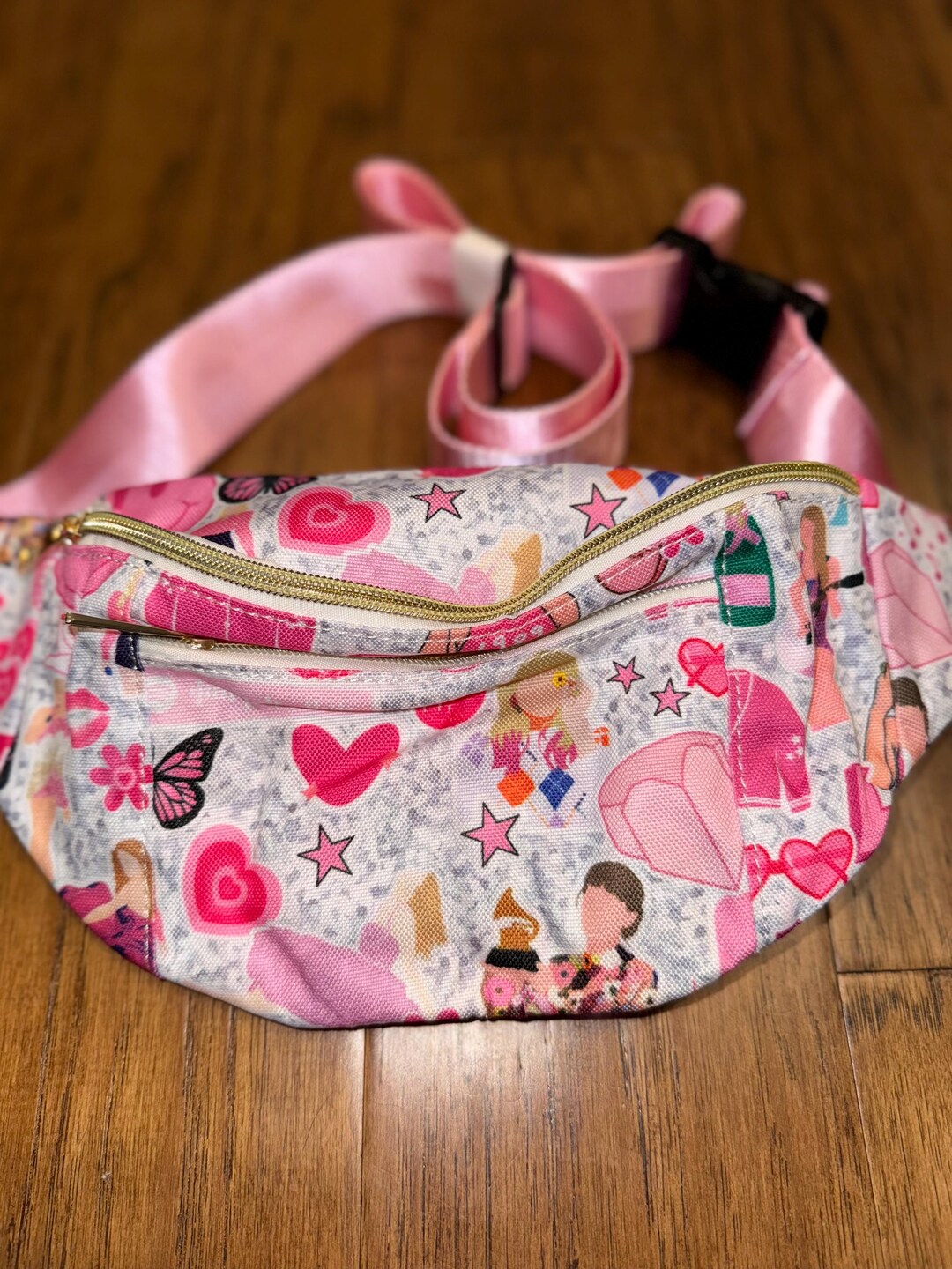 Swift Stripes - Inspired By Taylor Swift - Sustainably Made Fanny Pack