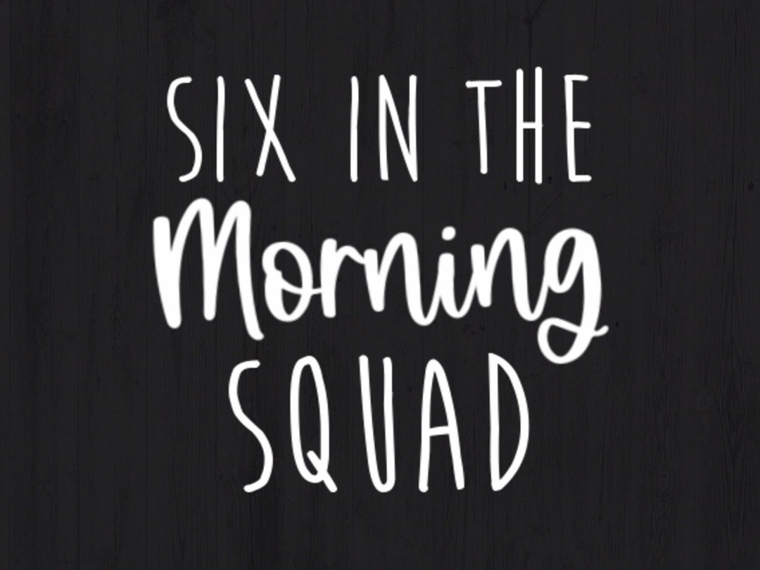Six in the Morning Squad Workout Personal Trainer Gym Fitness