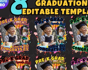 Kids Grad Shirt 2027 Graduation Template Class of 2027 Graduate Tshirt Designs Editable Canva Templates Graduation Shirt Template Elemantary