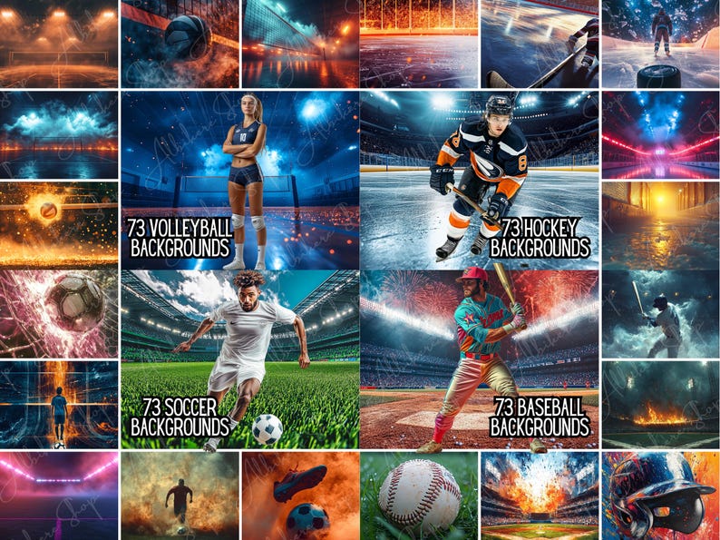 Sports Interface Background 1600+ Sports Backdrops & Overlays: Digital Backgrounds PNG (digital ...