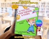 Teacher Appreciation Mice Cookie Book Template: Printable End of Year Gift (PDF & Canva)