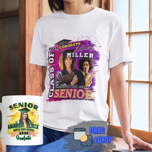 graduation design, senior shirt design