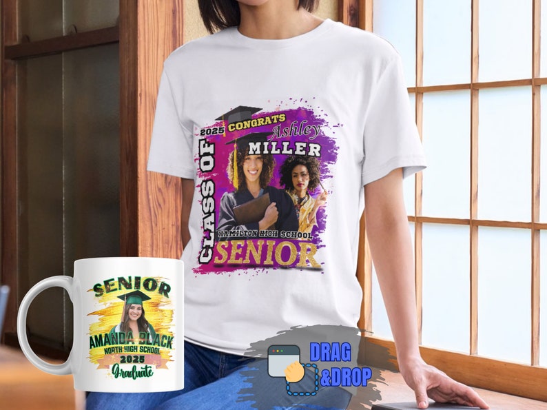 graduation design, senior shirt design