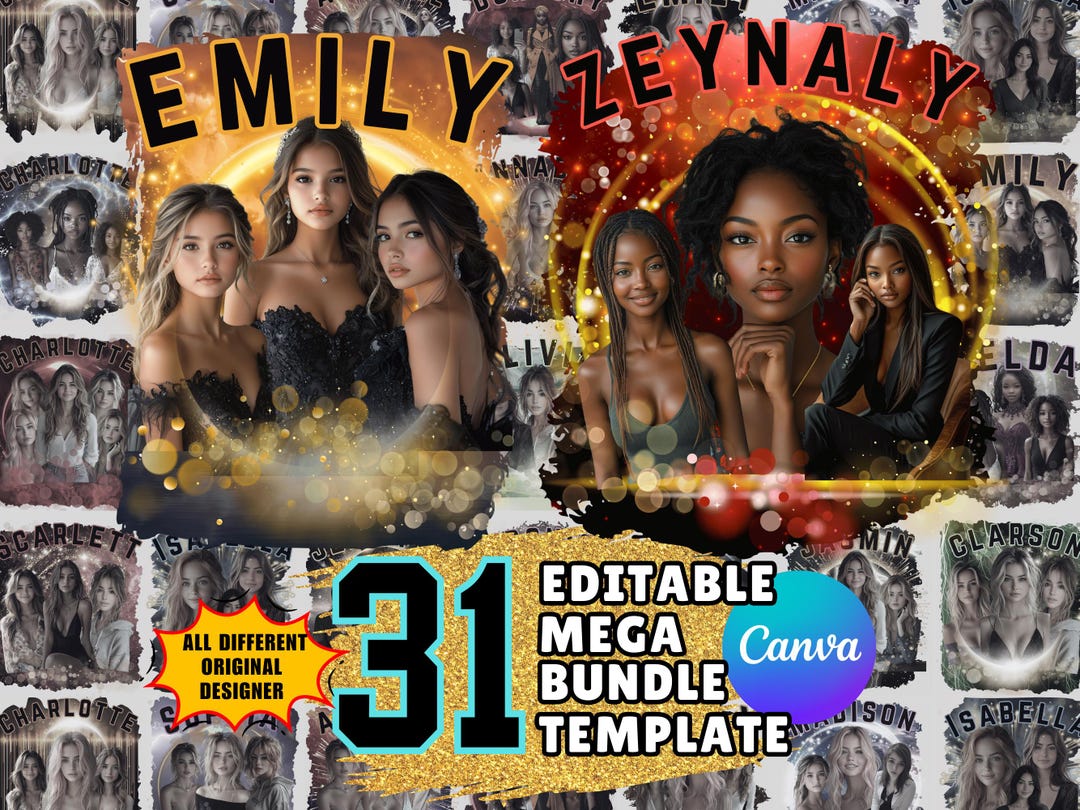 Editablae Bootleg Shirt Design Template 31 Mega Bundle, Custom Rap Tee ...
