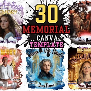 Memorial Shirt Canva Template: Heavens Stairway Remembrance (PNG)