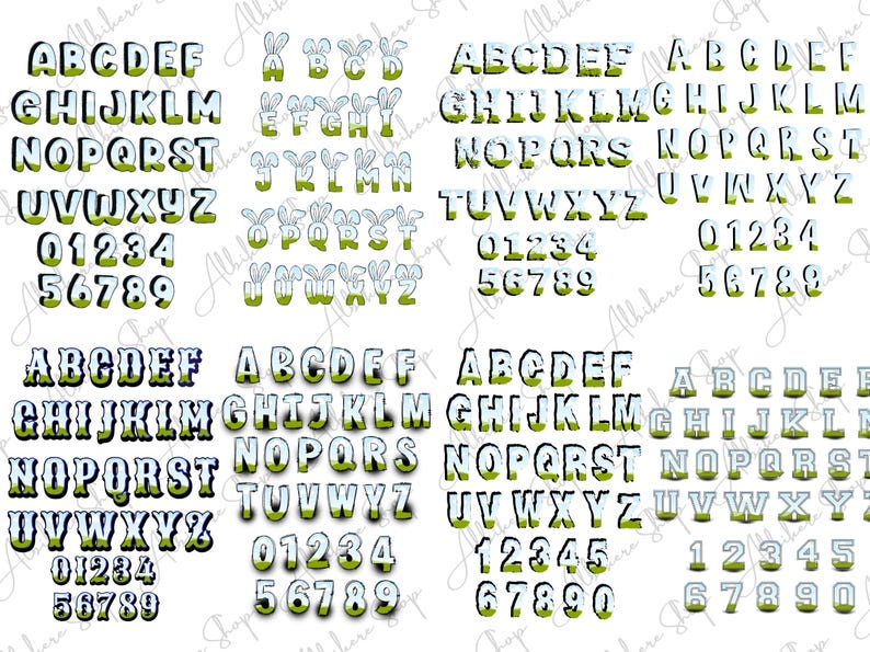 Fill-your-own font letters perfect for Canva creative projects.