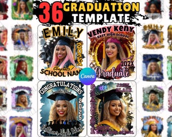 Class of 2026 Graduation Template Congratulation Canva Shirt Graduate TShirt Designs Senior Grad Shirt