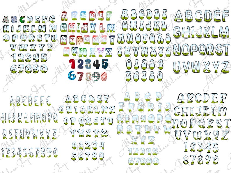 Printable doodle alphabet perfect for DIY and Canva crafts.