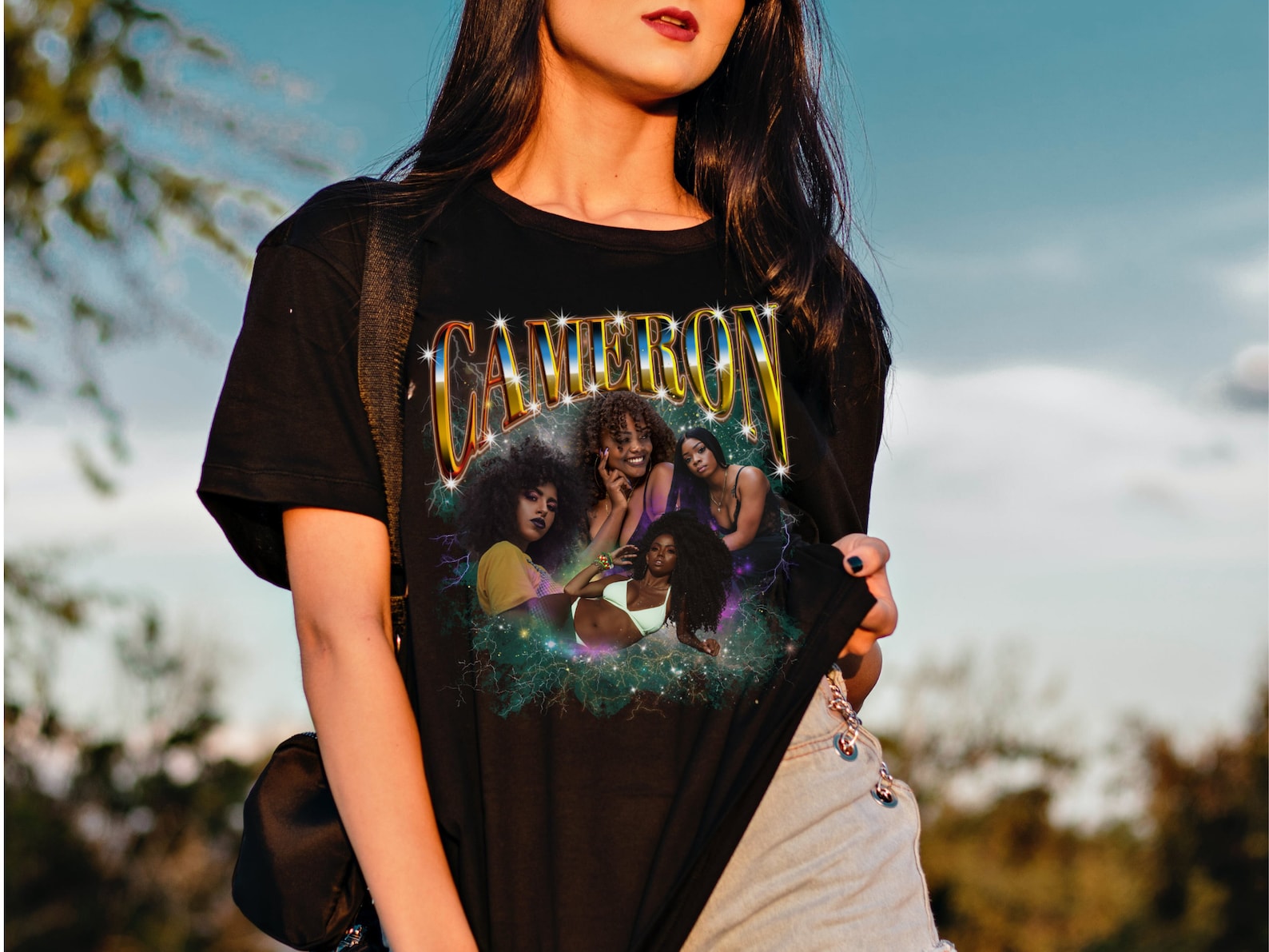 Custom Bootleg Rap Tee Template: Editable 90s Design (PSD) - Etsy