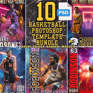 Basketball Poster Vorlage: Seniorenabend, Spieltag (PSD Datei)