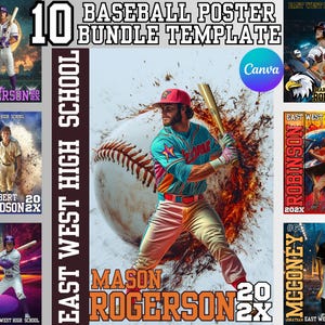 Modello modificabile per poster di baseball in formato PNG, modello per poster di ritorno a casa di baseball, pacchetto di sfondi per stadio di baseball, poster di banner per anziani in formato PNG