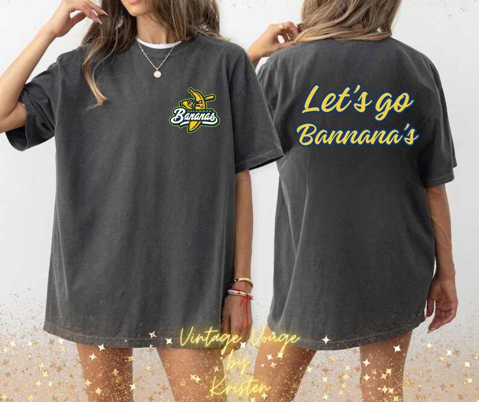 Savannah Bananas Baseball Banana T-shirt - Etsy