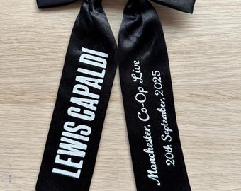 Lewis Capaldi Tour Hair Bow