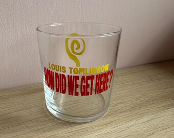Louis Tomlinson How Did We Get Here? Mixer Glass