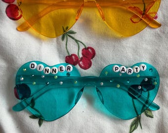 Niall Horan Dinner Party Live On Tour Heart Glasses