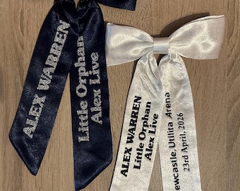 Alex Warren Concert Hair Bows