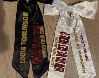 Louis Tomlinson How Did We Get Here? Hair Bows