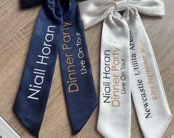 Niall Horan Dinner Party Live On Tour Hair Bow