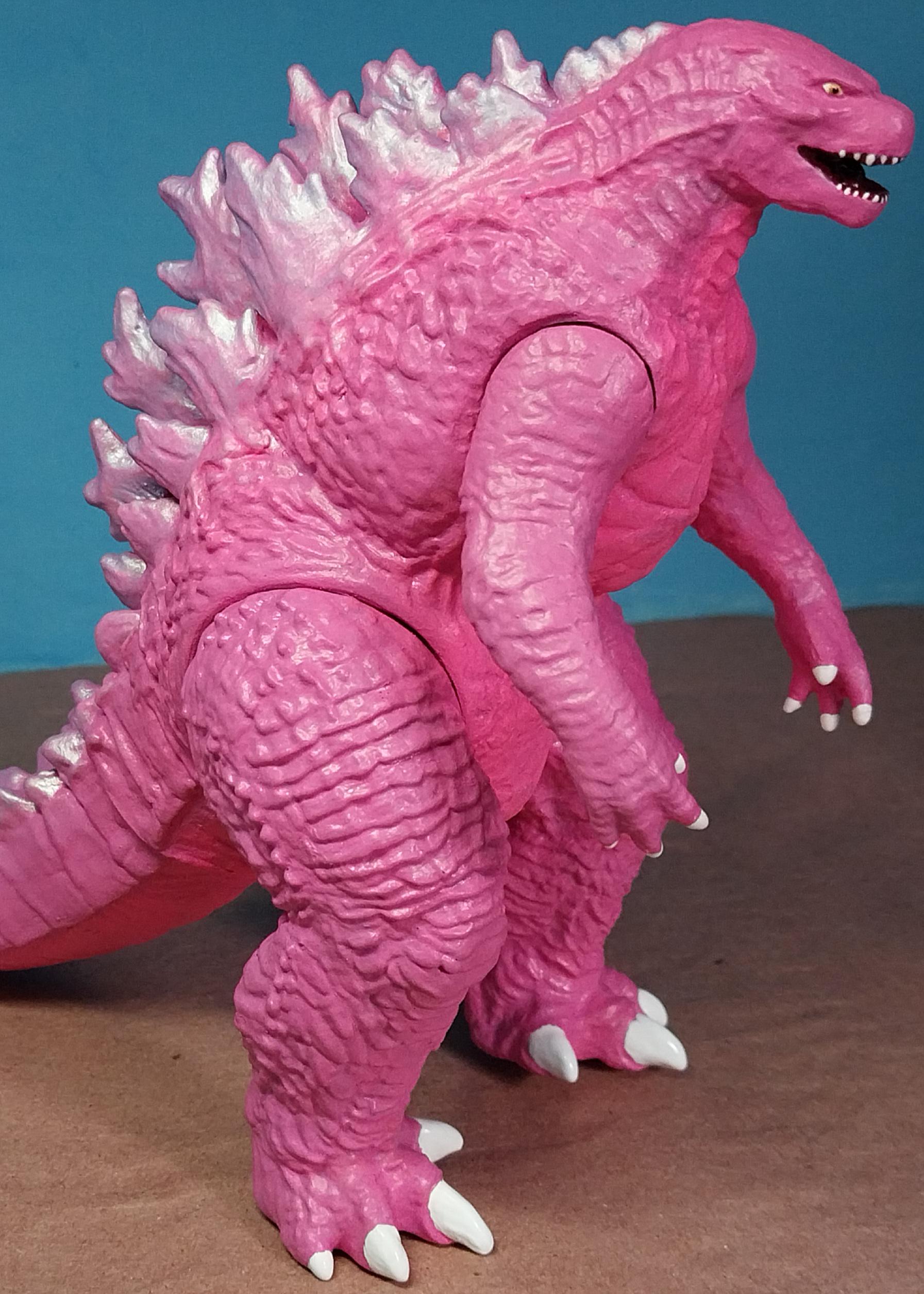 Custom 'nuclear Pink' Godzilla Repaint - 6