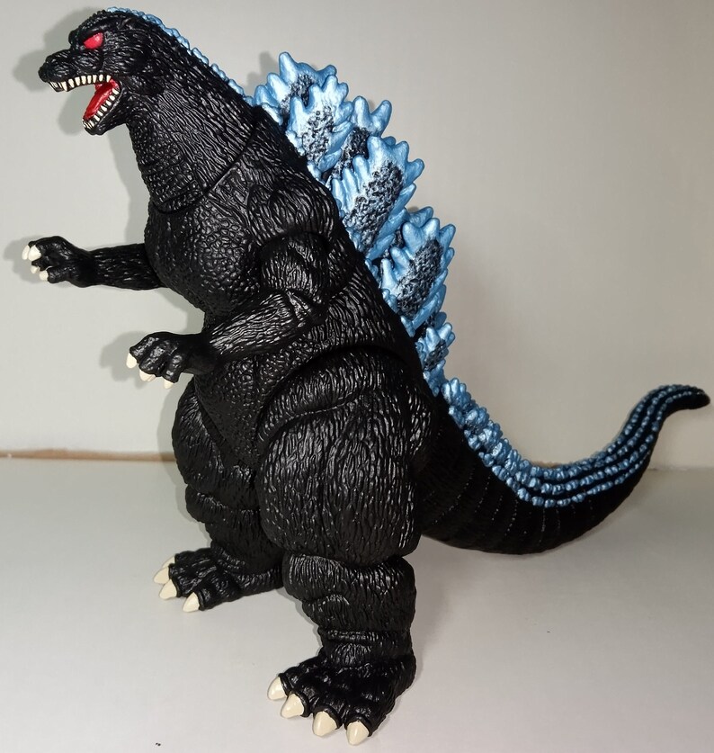 Supercharged Godzilla 6 Bandai Vinyl Figure Trendmasters Etsy