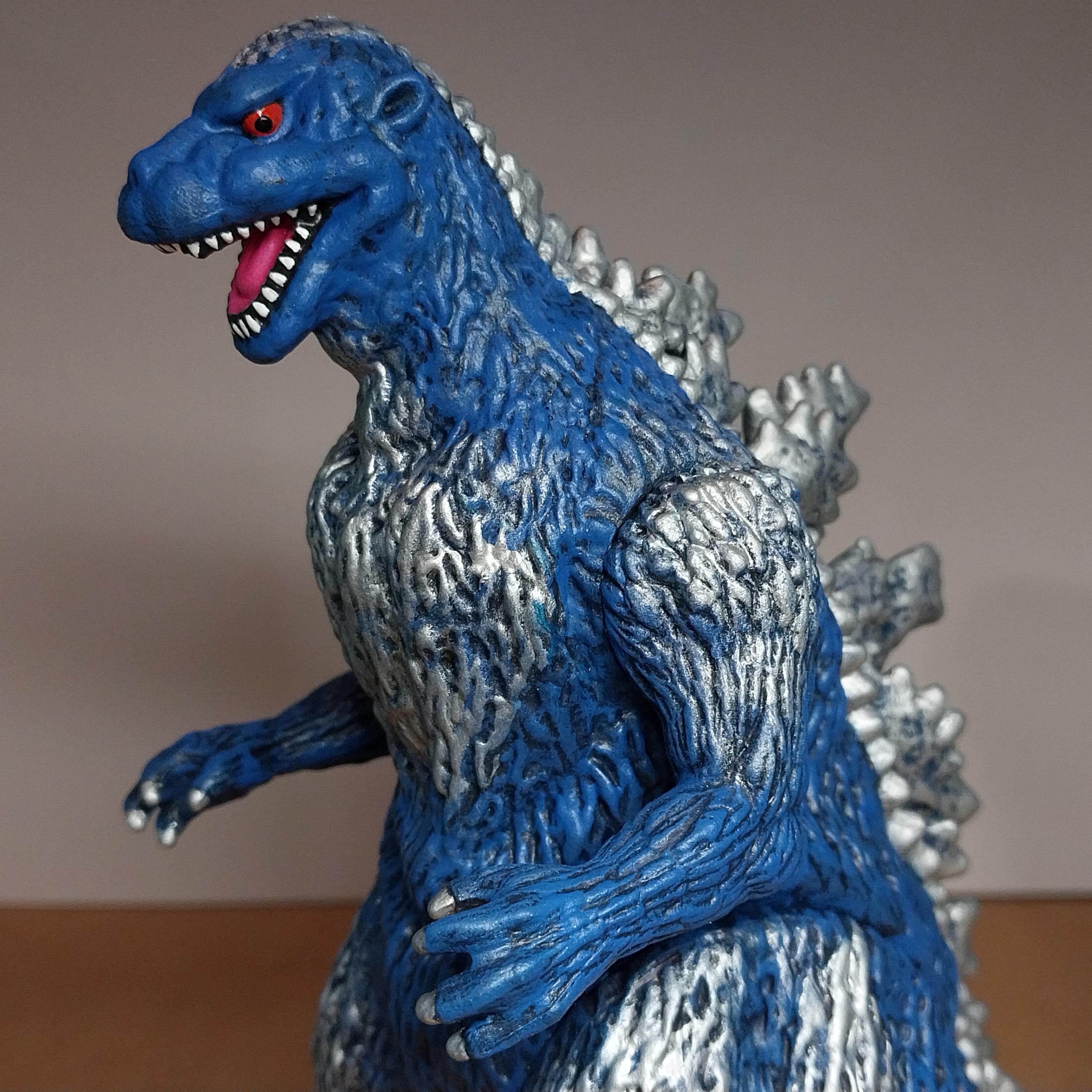 ゴジラ　リペイント Godzilla 1954 'retro Colors' Custom Repainted 6
