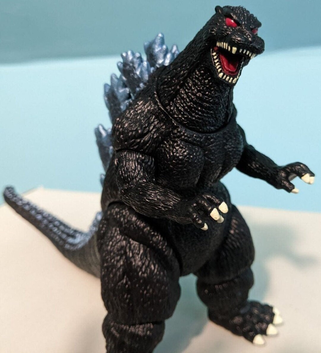 Supercharged Godzilla 6 Bandai Vinyl Figure Trendmasters Etsy