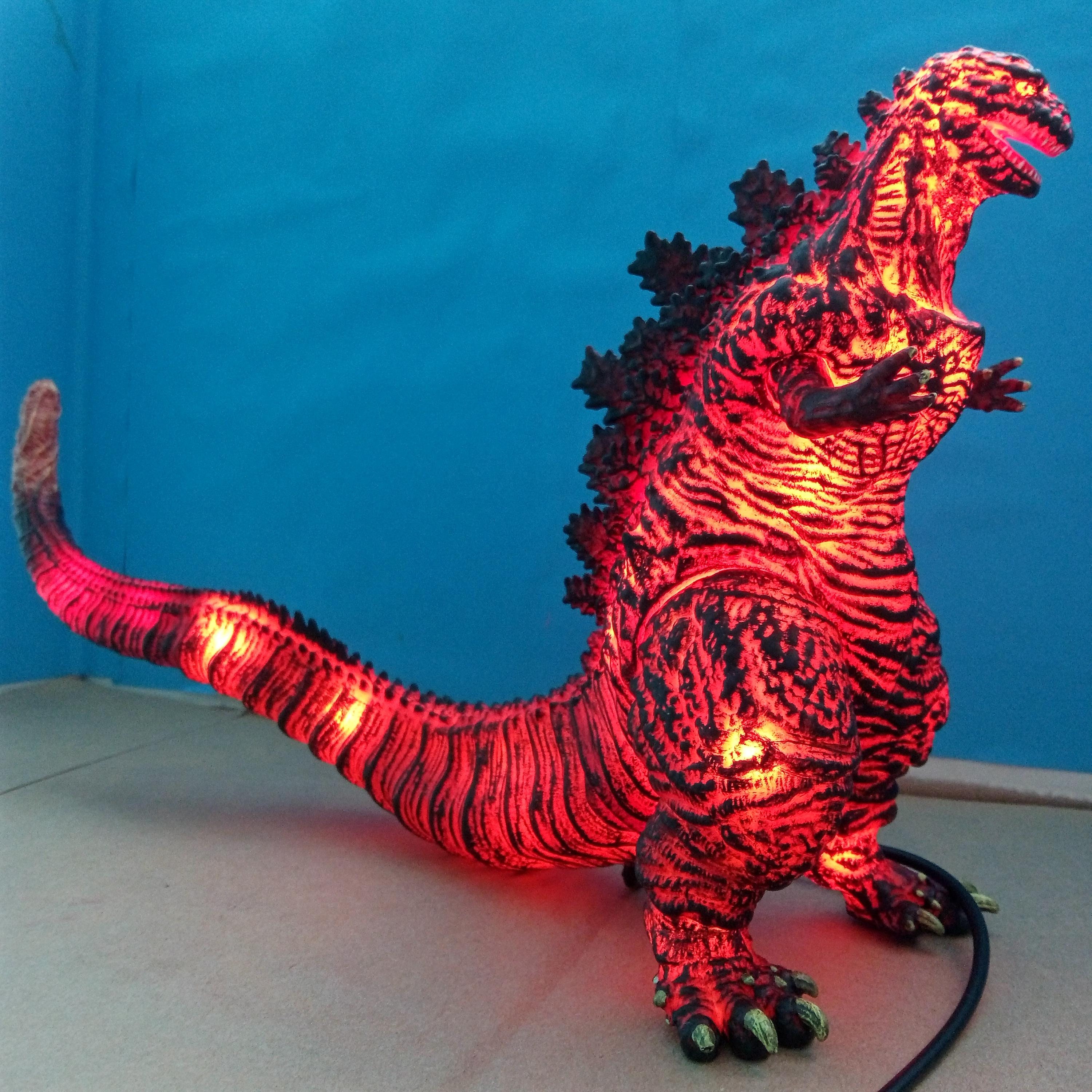 蛍光ピンク「デスゴジ350」　Godzilla figure Toho ReAction Godzilla '54 Cherry Blossom Festival