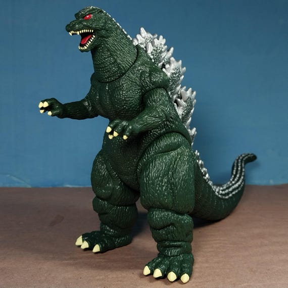 Godzilla 1994 'trendmasters Version' Homage Repaint - Customized
