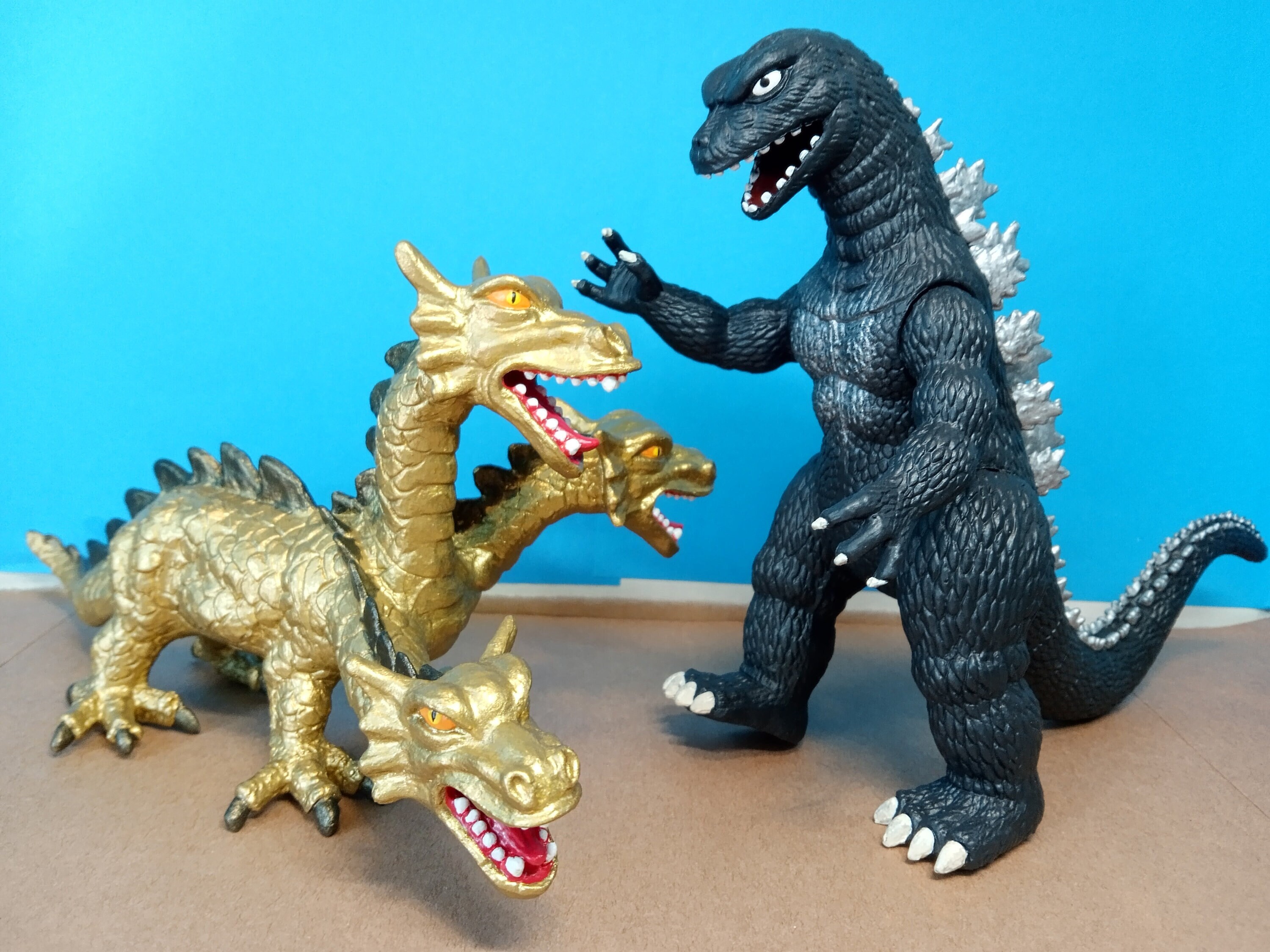 Godzilla King Ghidorah Figure  King Kong Vs Godzilla Figures