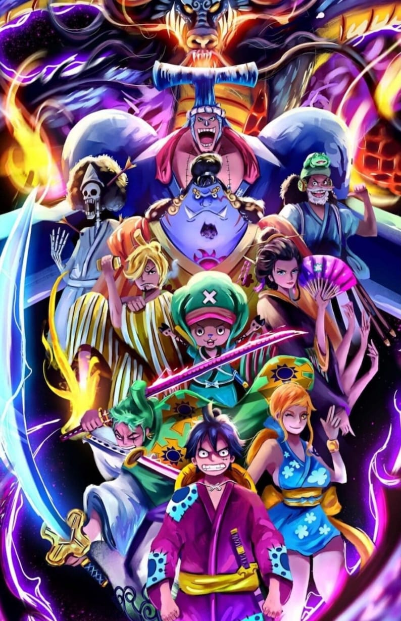 2025 Anime Calendar one Piece Edition Etsy UK